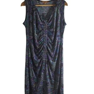 Paisley Sleeveless Dress
